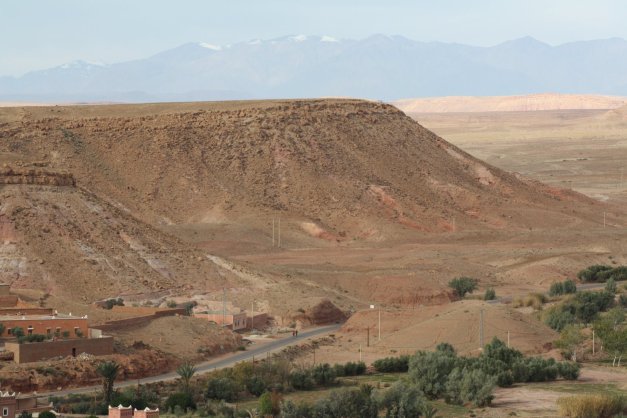 You can just about see snow on the High Atlas in the background